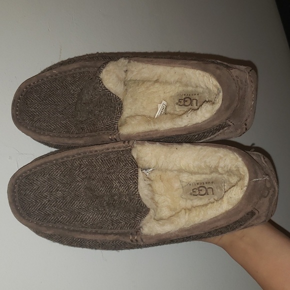 UGGSuede Tweed Pattern Loafers size 7 - Picture 4 of 6